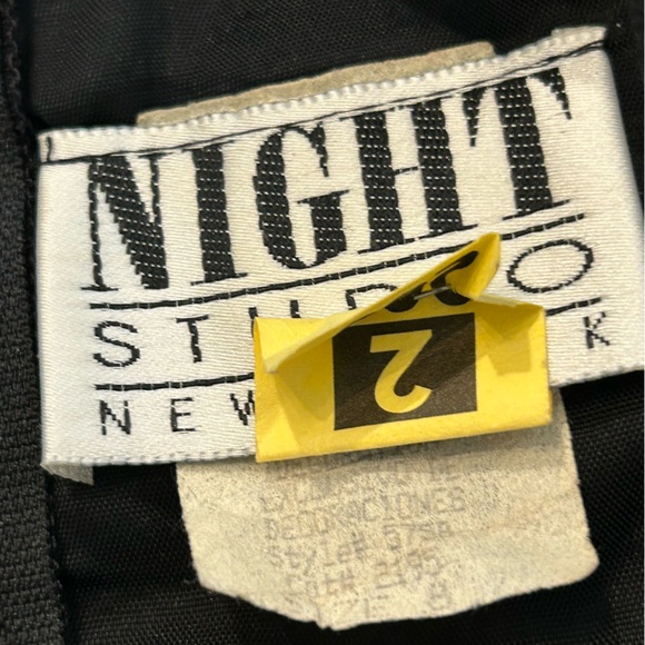 Vintage Night Studio Formal Maxi Dress with Bolero Jacket Rhinestones Size 8 - Picture 12 of 16